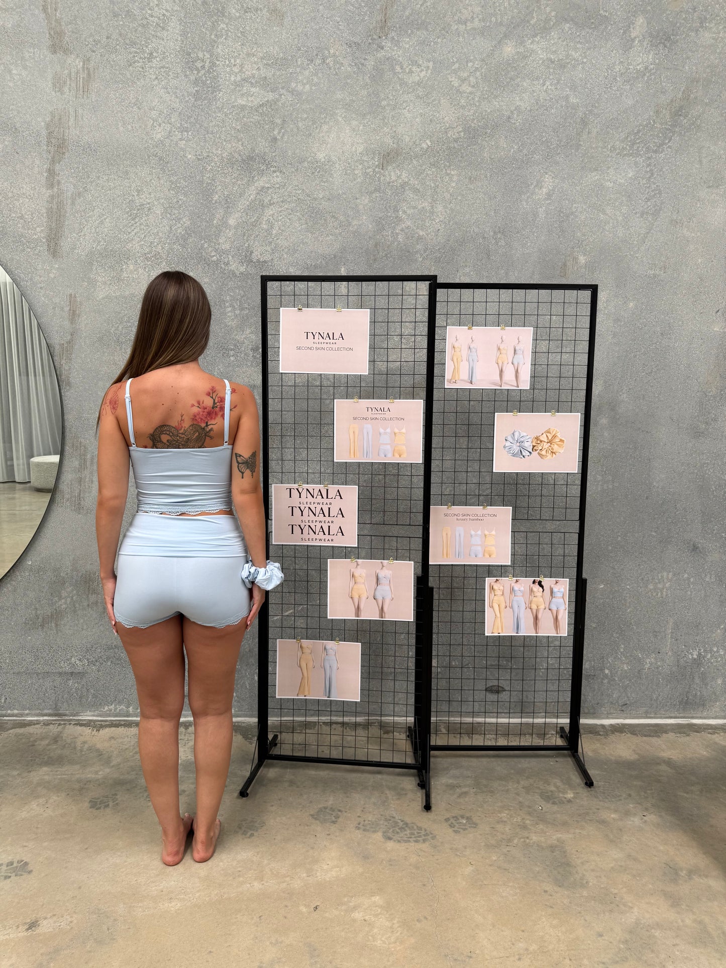 Second Skin Short Set – Sky Blue