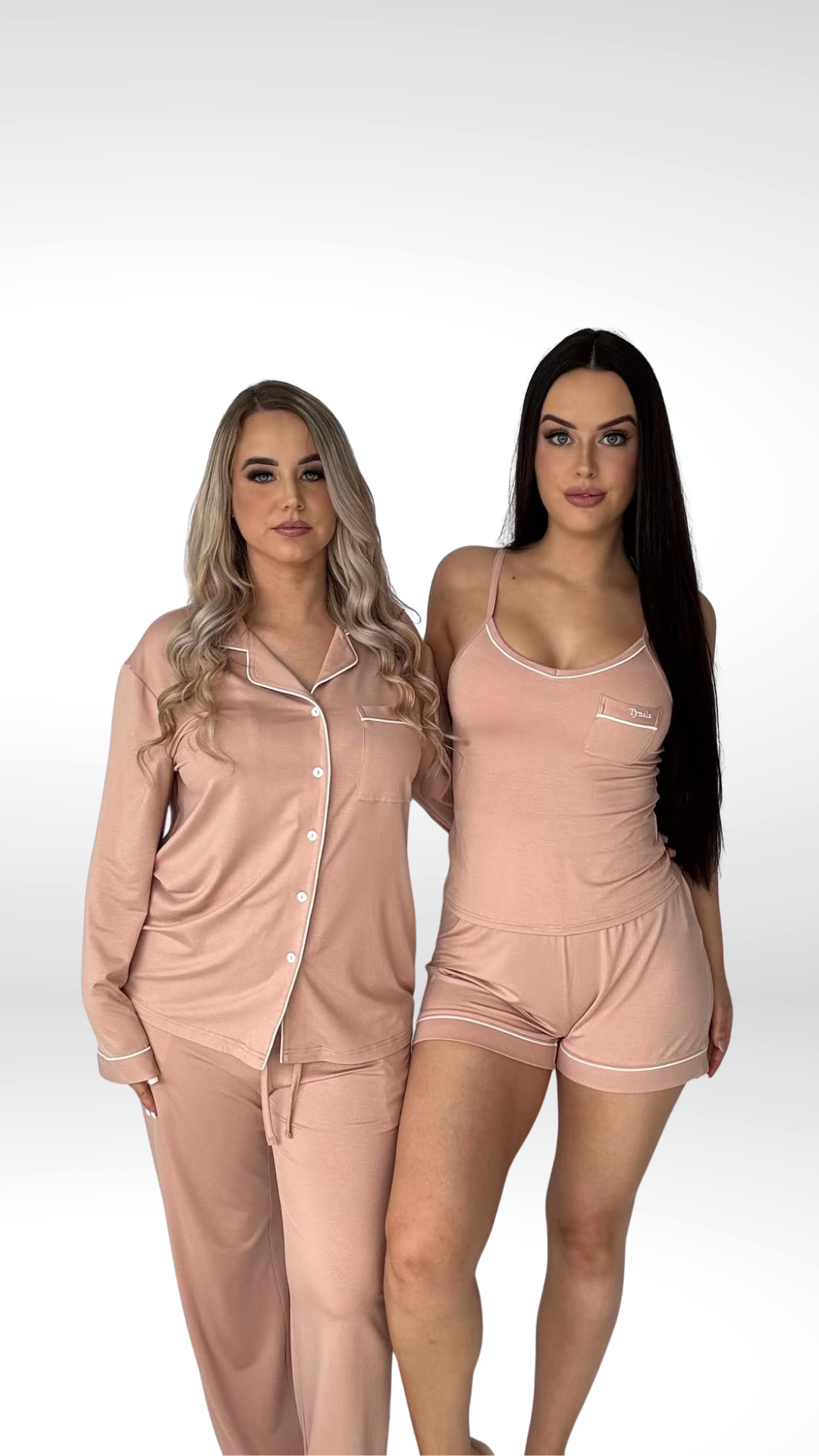 Blush - Long Sleeve Bamboo Pyjama Set - The Daydream Collection