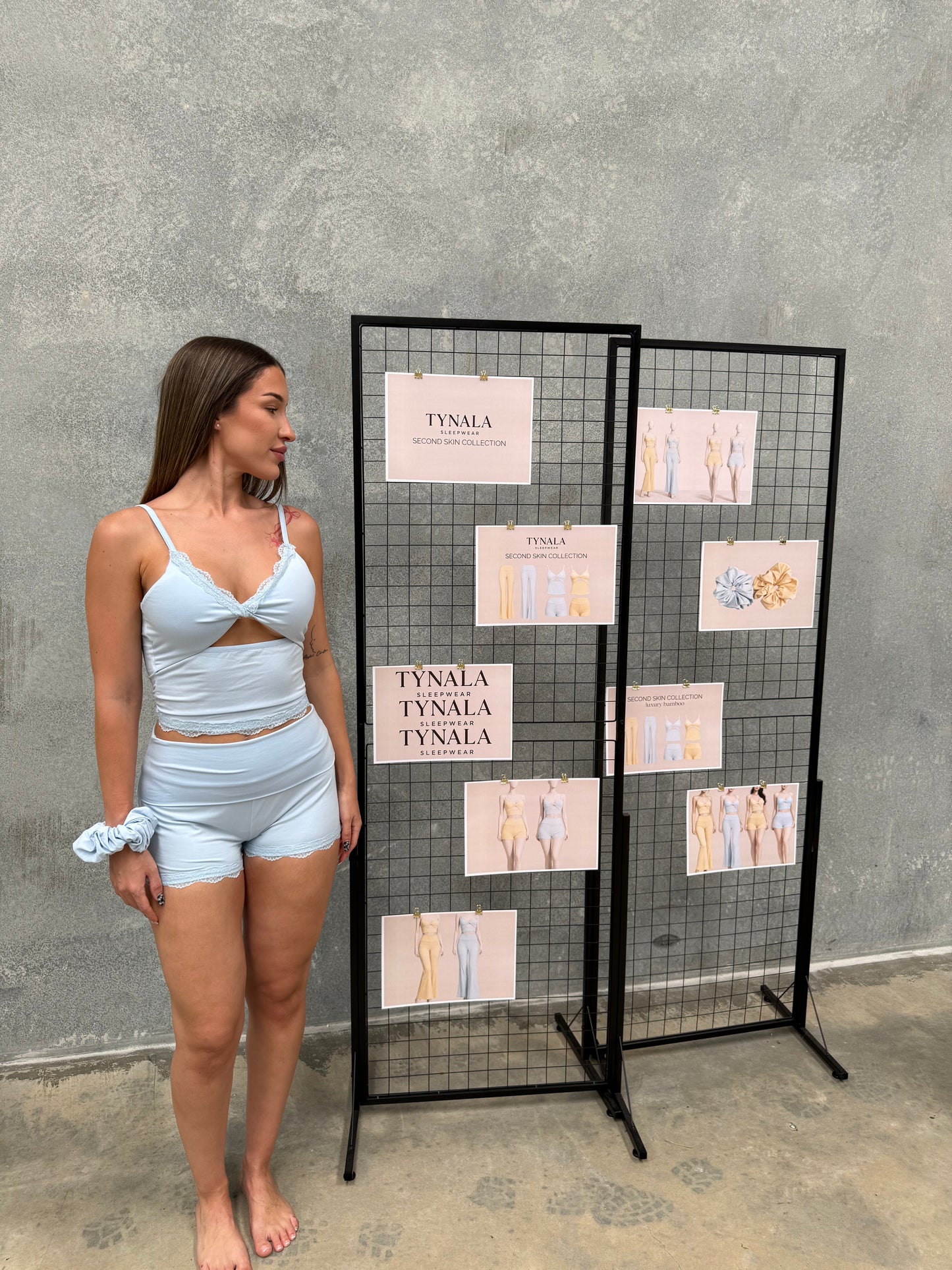 Second Skin Short Set – Sky Blue