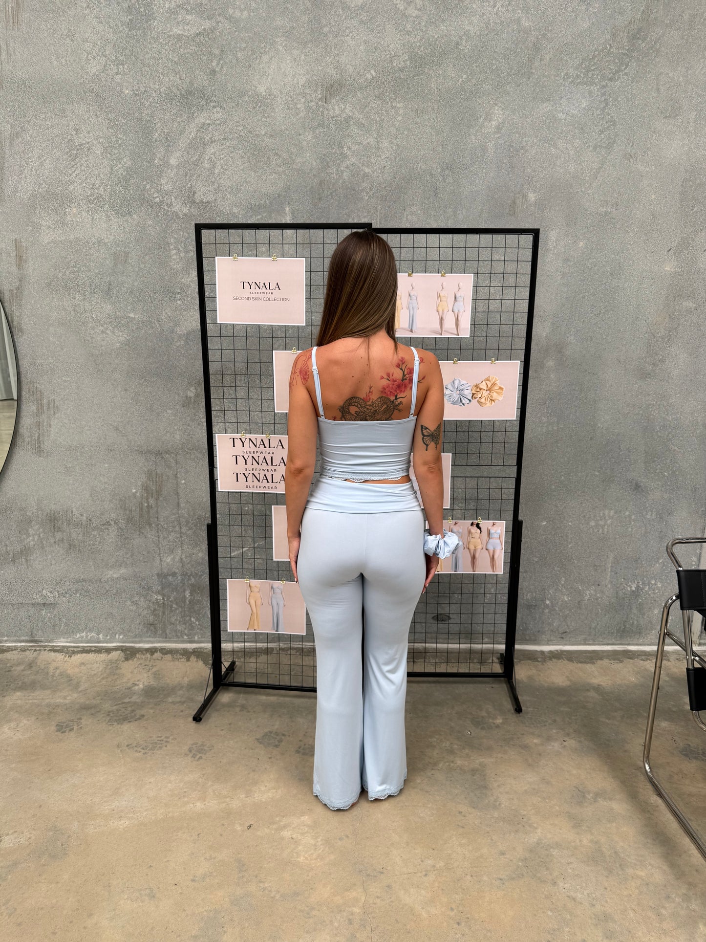 Second Skin Pants Set – Sky Blue