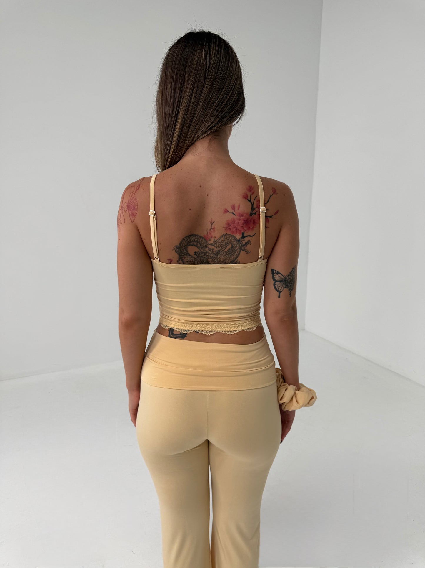 Second Skin Pants Set – Lemon Yellow