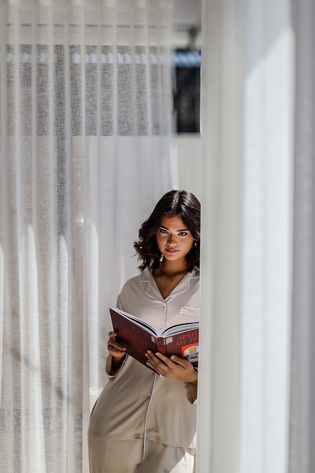 Vanilla - Long Sleeve Bamboo Pyjama Set - The Daydream Collection